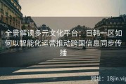 全景解读多元文化平台：日韩一区如何以智能化运营推动跨国信息同步传播