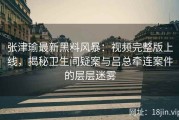 张津瑜最新黑料风暴：视频完整版上线，揭秘卫生间疑案与吕总牵连案件的层层迷雾