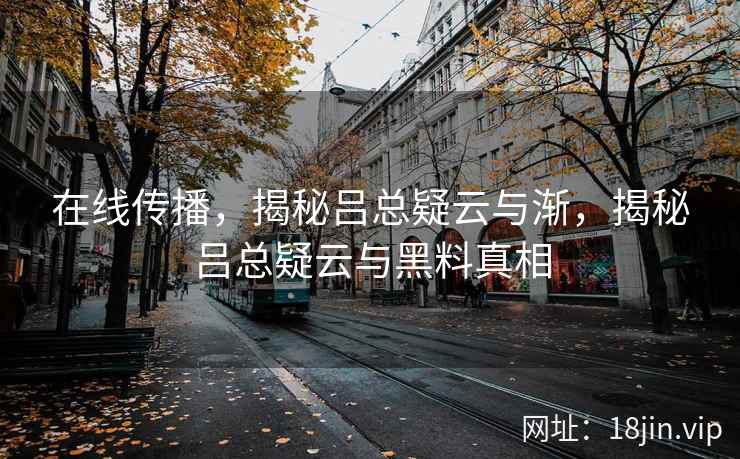 在线传播，揭秘吕总疑云与渐，揭秘吕总疑云与黑料真相